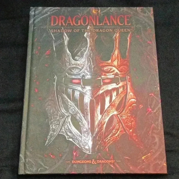 D&D Dragonlance Shadow of the Dragon Queen Alternative Art Hard Cover Book - Picture 1 of 2